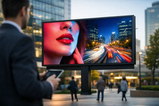 Reklama LED - jak dobrać ekran do miejsca?