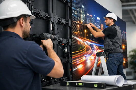 Jak zamontować ekran LED bez błędów instalacyjnych