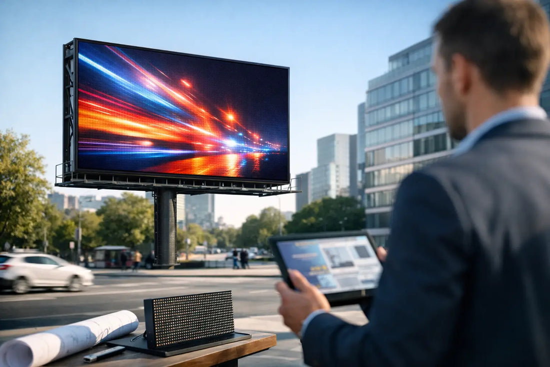 Telebim reklamowy - jak dobrać ekran LED