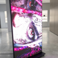 LED MEGAWALL Großer LED-Plakatständer mit Rollen