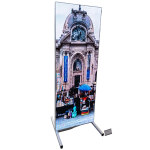 Cyfrowy Plakat LED Poster Wewnętrzny Wyświetlacz Reklamowy